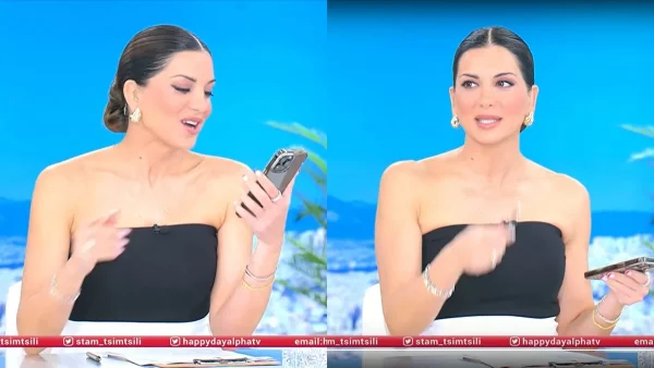 Σταματίνα Τσιμτσιλή για Ουγγαρέζο: «Ωχ κάτσε, μου ήρθε μήνυμα!», «Δημήτρη εγώ είμαι φίλη σου, μη με κάνεις σαν την Μπέττυ Μαγγίρα...»