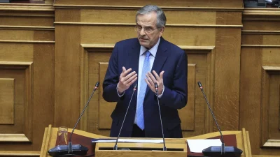 Κόλαφος ο Αντώνης Σαμαράς για το νομοσχέδιο των ομόφυλων ζευγαριών: «Δεν είναι προοδευτισμός η πολυγονεϊκή οικογένεια και η λογική των 69 φύλων»