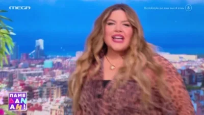Δανάη Μπάρκα: Χόρεψε με την μίνι φούστα της στην έναρξη της σημερινής εκπομπής - «Υπάρχουν κάποιοι που αντέχουν τους τίτλους»