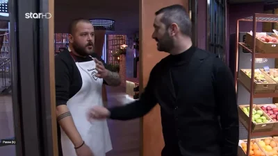 MasterChef 8: Έξαλλος ο Λεωνίδας Κουτσόπουλος με την γκάφα του Παναγιώτη (13/2)