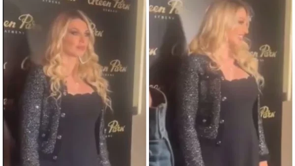Αποκλειστικό! Η πρώτη εμφάνιση της Κωνσταντίνας Σπυροπούλου με φουσκωμένη κοιλίτσα