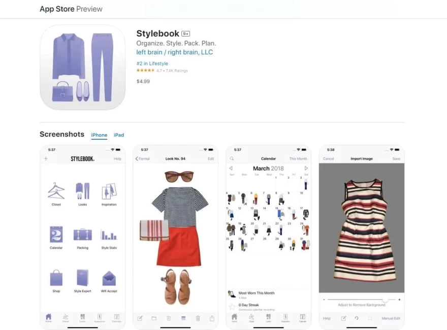 app fashion