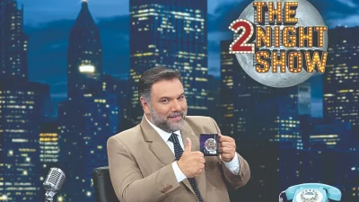 The 2Night Show: Αυτοί είναι οι αποψινοί (5/2) καλεσμένοι του Γρηγόρη Αρναούτογλου