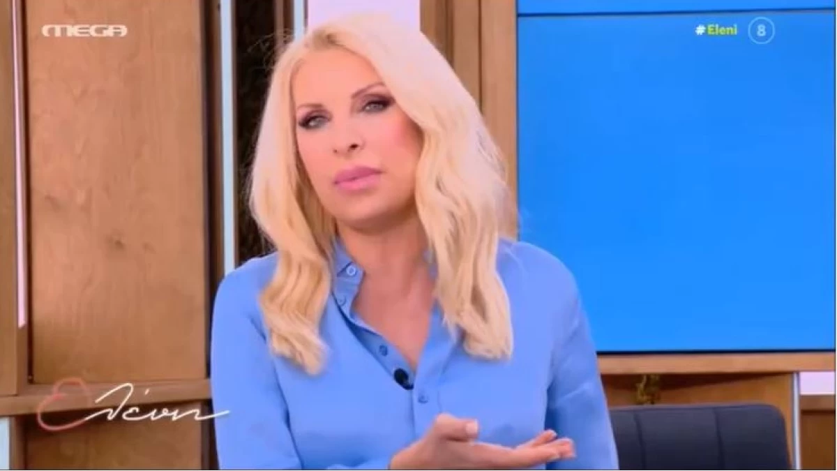 Ελένη Μενεγάκη: «Είναι μεγάλη ιστορία, αφήστε το!» - Η απρόσμενη ανακοίνωση στον αέρα της εκπομπής