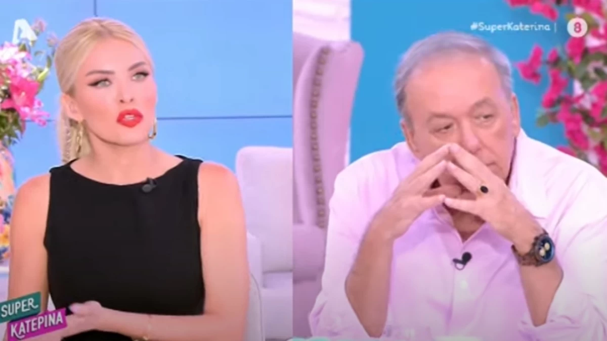 Ανδρέας Μικρούτσικος: «Έχω πολλά ράμματα για τη γούνα σου! Τα λέμε κι εδώ, δεν κρύβομαι» - Σε δύσκολη θέση η Καινούργιου στη Super Κατερίνα