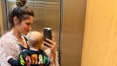 Μαίρη Συνατσάκη: Μπήκε μέσα στο συρτάρι και έπαιζε με τα κουζινικά - Η μικρή Ολίβια μεγάλωσε πολύ