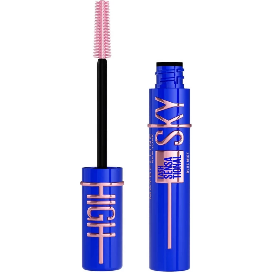 maybelline μπλε μάσκαρα