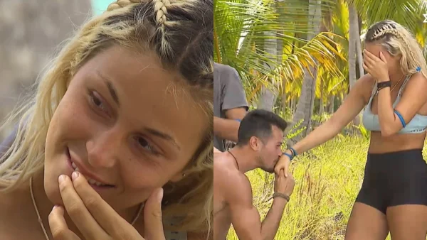 Survivor 5/3: Ο Ρικουνάκης γονάτισε και της φίλησε το χέρι της Χρύσας μπροστά σε όλους - «Έγινα και νύφη, άλλο που δεν ήθελα»