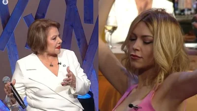 Σάββατο με φίλους: Την χάζευαν όλοι! Χαμός στο ΣΚΑΙ με το "καυτό" τσιφτετέλι της Στέλλας Κοσμοπούλου