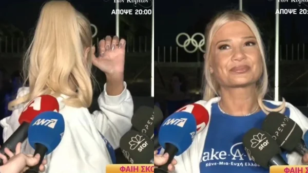 Φαίη Σκορδά: «Συγκινούμαι γιατί...» - Ξέσπασε σε κλάματα η παρουσιάστρια μπροστά στην κάμερα του Alpha