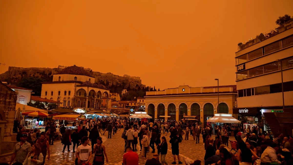 Καιρός 24/4: Δύσκολη η ημέρα και σήμερα με την αφρικανική σκόνη - Που θα πέσει η θερμοκρασία;