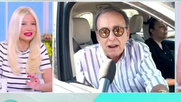 Ανδρέας Μικρούτσικος: «Τα φιλιά μου στην Βίκυ Σταυροπούλου» - Η ατάκα όλο νόημα μετά την συνέντευξη της Κατερίνας Καινούργιου για την Δανάη Μπάρκα