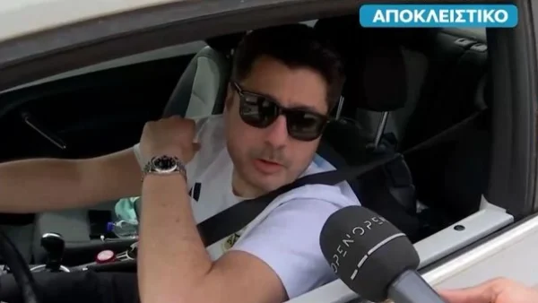 Λάμπρος Κωνσταντάρας: «Η Φαίη; Πρώτη φορά το ακούω...» - Η αμήχανη αντίδραση σε ερώτηση για το τηλεοπτικό μέλλον της Σκορδά