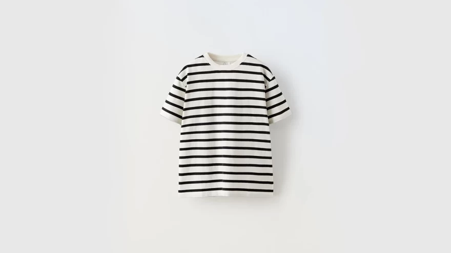 ριγέ μπλούζα παιδική  zara kids