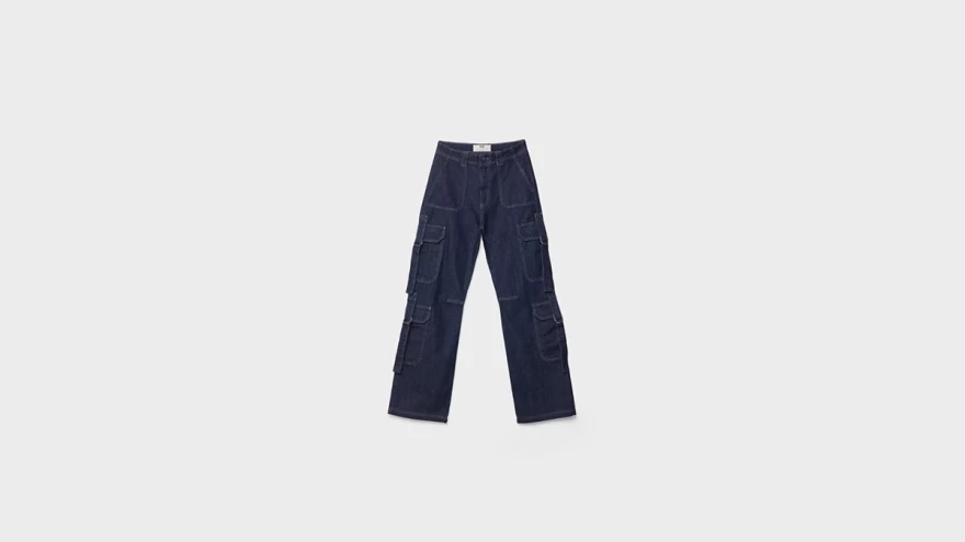 σκούρο τζιν παντελόνι