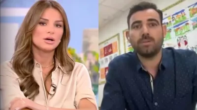Νίκος Πολυδερόπουλος: «Περιμένουμε 45 λεπτά να βγούμε, δεν θέλω να μιλήσω, έχω νεύρα!» - Ανέβηκαν οι τόνοι στον αέρα