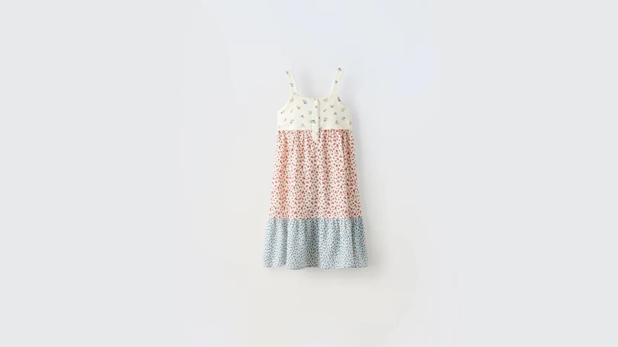 φλοραλ φόρεμα  zara kids
