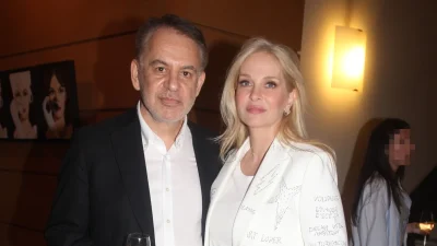 Γιάννης Κεντ - Μαρί Κωνσταντάτου: Έκαναν την πρώτη τους εμφάνιση μετά την αποκάλυψη του γάμου