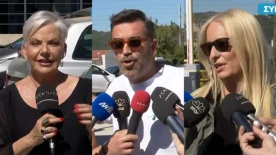 Mega Καλημέρα: «Ο καθένας θα πρέπει να κάνει τον απολογισμό του...» - Οι πρώτες αμήχανες δηλώσεις Παλαιτσάκη, Γραμμέλη και Κωνσταντινίδη μετά το πρόωρο φινάλε