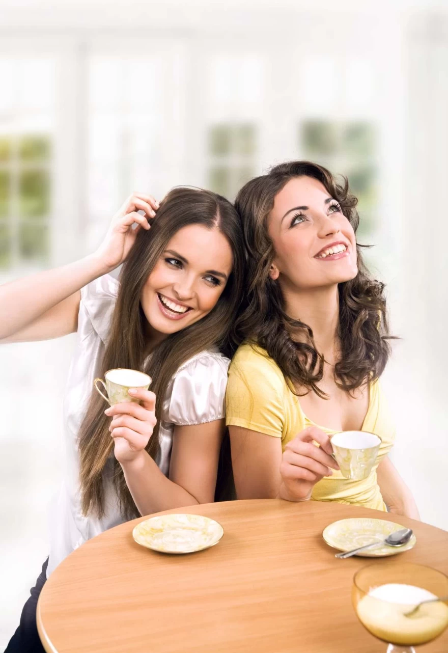 women drinking