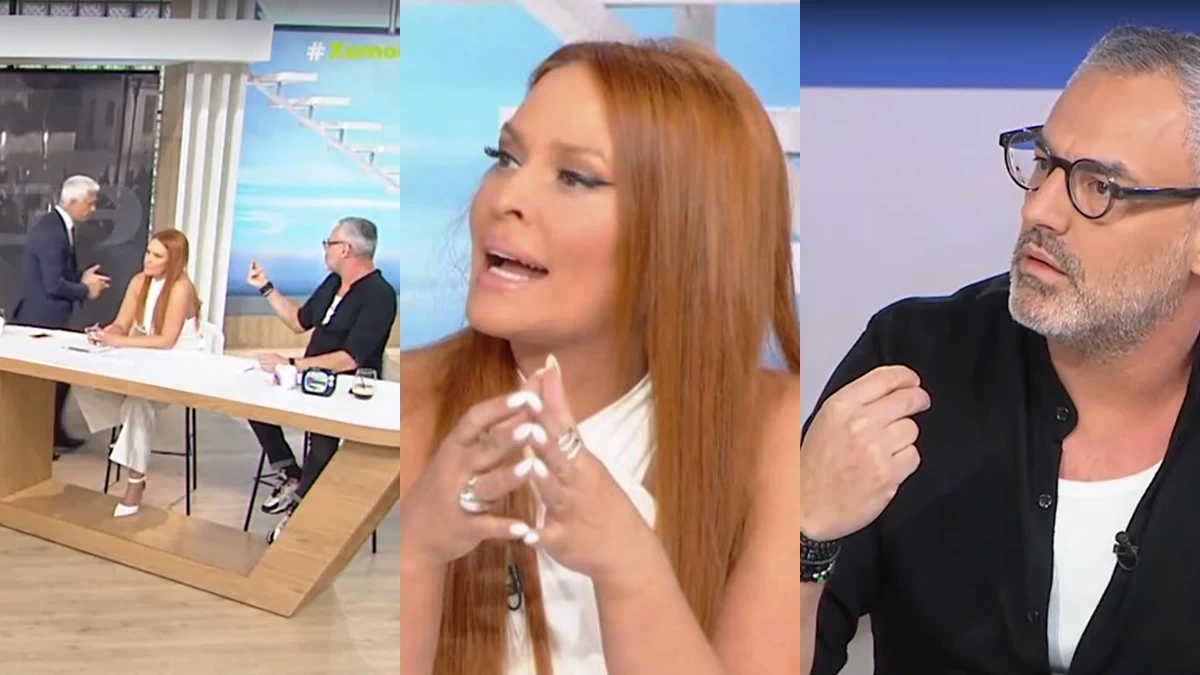 Χαμογέλα και Πάλι: «Στον τάφο μιας κοπέλας κάνετε νούμερα» - Χαμός στο πλατό του MEGA, πέταξε το μικρόφωνο και αποχώρησε έξαλλος ο Γιώργος Καλλιακμάνης