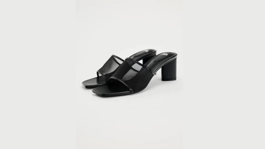 μαύρα mules zara
