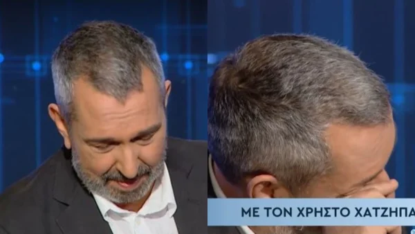 Χρήστος Χατζηπαναγιώτης: Ξέσπασε σε κλάματα στο πλατό του Ενώπιος Ενωπίω - «Η Δανάη μας, το παιδί μας»
