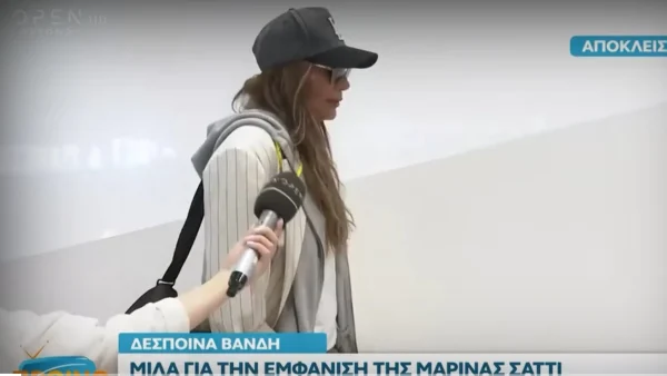 Δέσποινα Βανδή: «Και τον Ολυμπιακό τον είδα που ήταν καταπληκτικός!» - Τι και αν ο Μπισμπίκης είναι ταγμένος Παναθηναϊκός