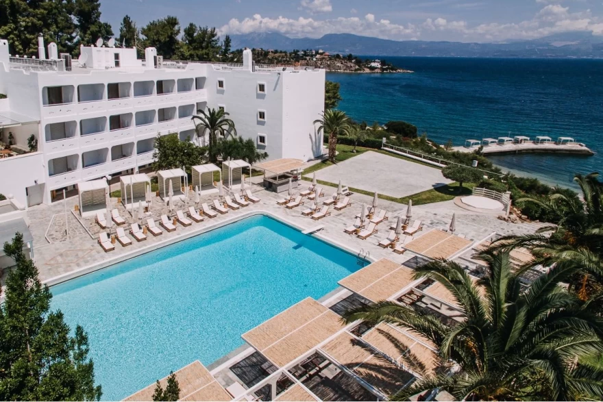 Brown Hotel Χαλκίδα πισίνα