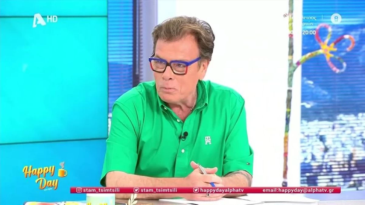 Δημήτρης Παπανώτας: «Έδωσε δουλίτσα στην κυρία Μαγγίρα και στην κυρία Μπακοδήμου...» - Το απαξιωτικό σχόλιο και η μπηχτή στον αέρα του Happy Day