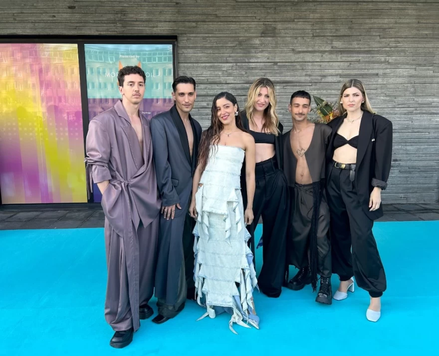 Μαρίνα Σάττι Τιρκουάζ Χαλί Eurovision