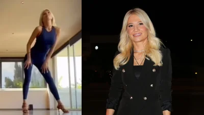 Φαίη Σκορδά: Χαμός με την ανάρτηση στο Instagram - Ο "καυτός" χορός με κολάν και τακούνια