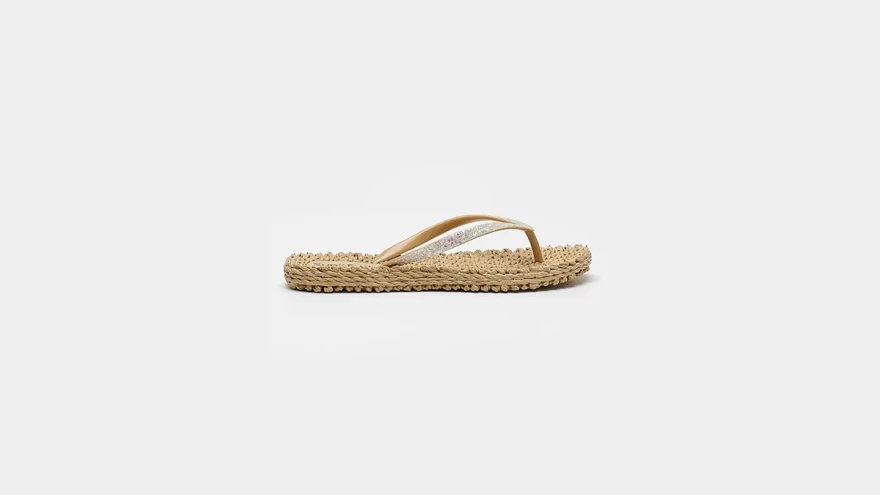 ψάθινες flip flops