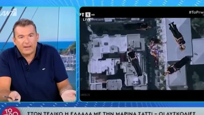 Γιώργος Λιάγκας: Ασύλληπτο κράξιμο στην Σάττι για την Eurovision - «Έχεις μία γ@@μημένη ευκαιρία και εσύ βάζεις την κιλότα και το σώβρακο»