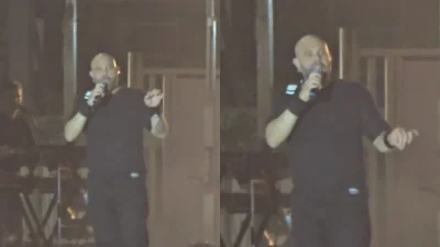Μιχάλης Κουινέλης: Πρωτοφανές ξέσπασμα σε συναυλία του - «Ποιος είναι ο μ@λακ@ς; Να κάνω τη συναυλία ή να φύγω;» (Βίντεο)