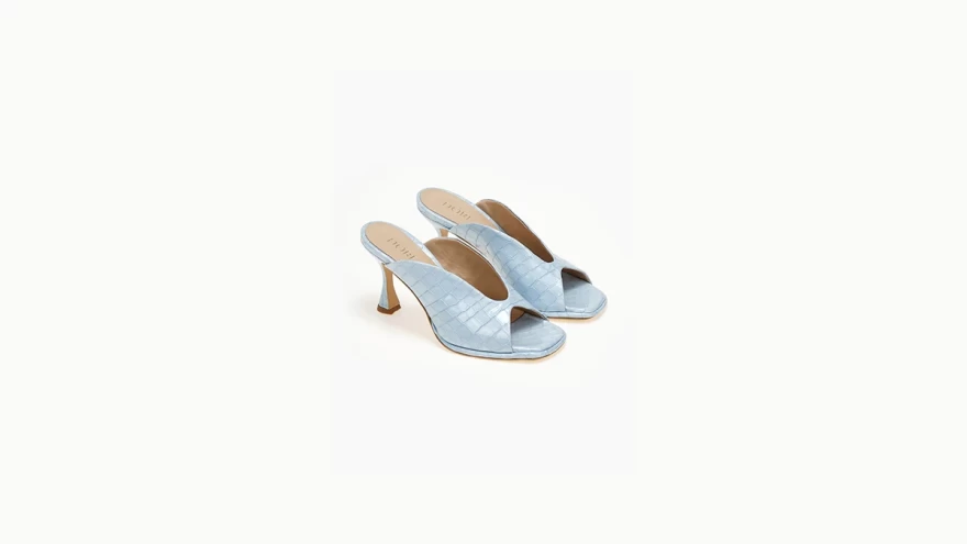 γαλάζια mules doreshoes.gr