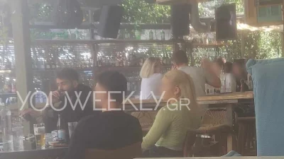 Σάββας Γκέντσογλου: Για καφέ στην Γλυφάδα με πρώην παίκτρια του Survivor (Φωτογραφίες)