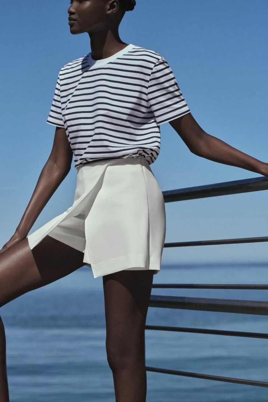 λευκό skort