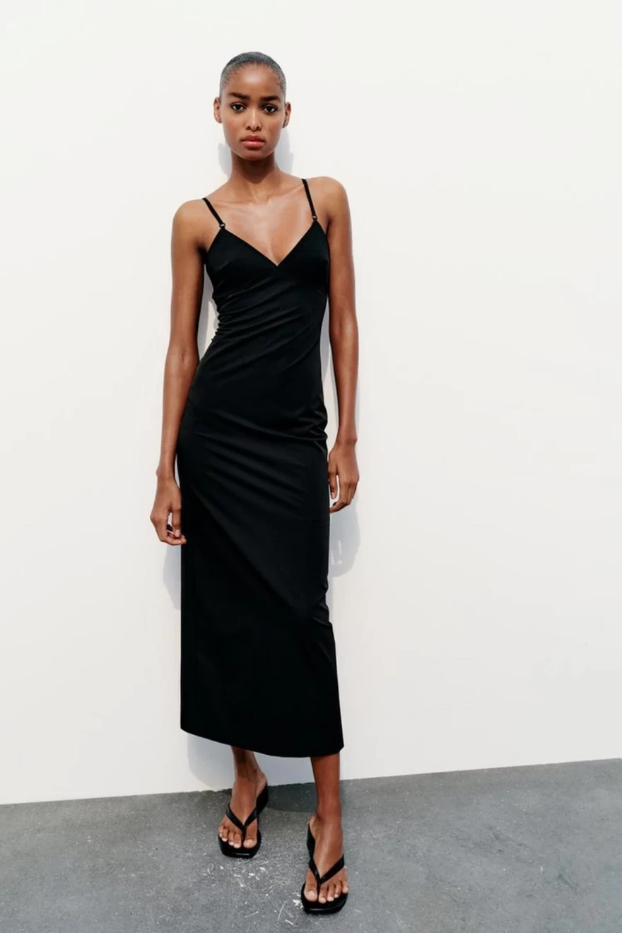slip dress zara