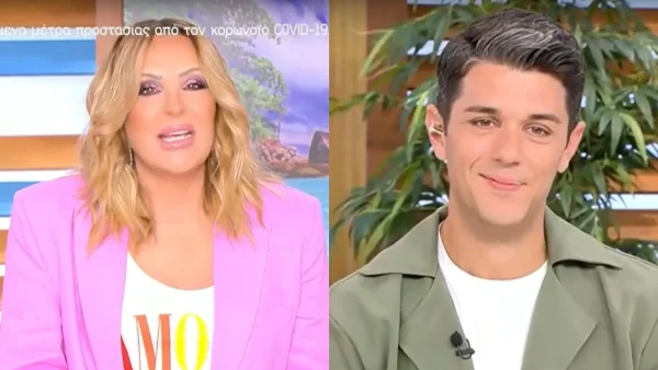 Δημήτρης Πανόπουλος: Επέστρεψε στο Καλύτερα Δε Γίνεται μετά τις εκλογές χωρίς να πει πολλά - Το φιλί της Γερμανού και τα χειροκροτήματα στην υποδοχή