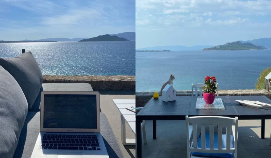 Γιώργος Καπουτζίδης σπίτι Αίγινα