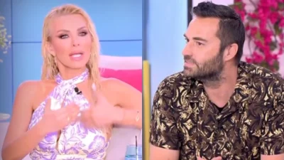 Κατερίνα Καινούργιου:  «Πώς είναι η Μαρία με τον Γιώργο; Οι πληροφορίες μου λένε...» - Αμηχανία για τον Κώστα Φραγκολιά με τις απανωτές ερωτήσεις