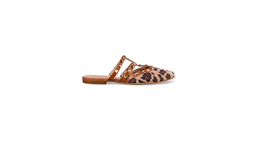 λεοπάρ mules με τρουκ Envie Shoes