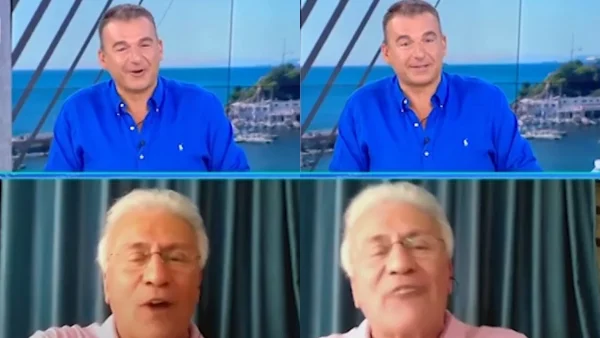 Παναγιώτης Ψωμιάδης σε Γιώργο Λιάγκα: «Διάβασα μία συνέντευξη της συντρόφου σου» - Η τρομερά αμήχανη αντίδρασή του με την αναφορά στη Μαρία Αντωνά