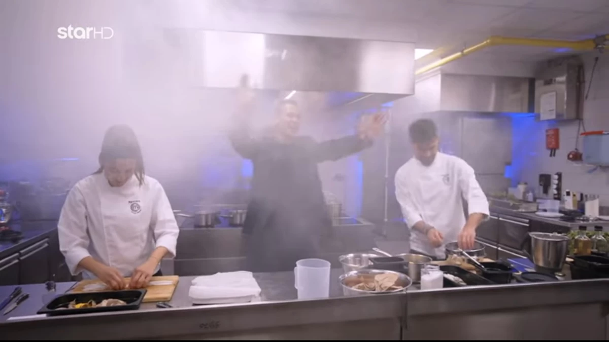 MasterChef 2024 – Τελικός: Παραλίγο να βάλει φωτιά στην κουζίνα ο Λευτέρης!