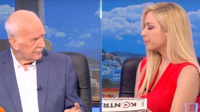 Παπαδάκης σε Αναστασοπούλου: «Καλά δεν πήρες χαμπάρι ότι μας έστειλαν ένα mail από τον ΑΝΤ1 που έλεγε να είμαστε...» - «Τι θέλεις ρε Γιώργο τώρα;»