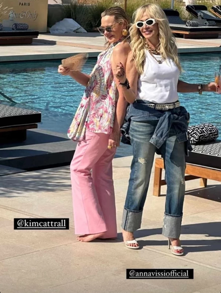 Άννα Βίσση Kim Cattrall
