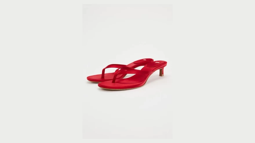 κοκκινα thong shoes
