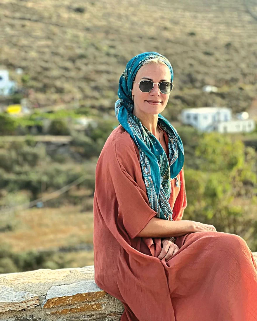 Η Ζέτα Μακρυπούλια στην Κύθνο