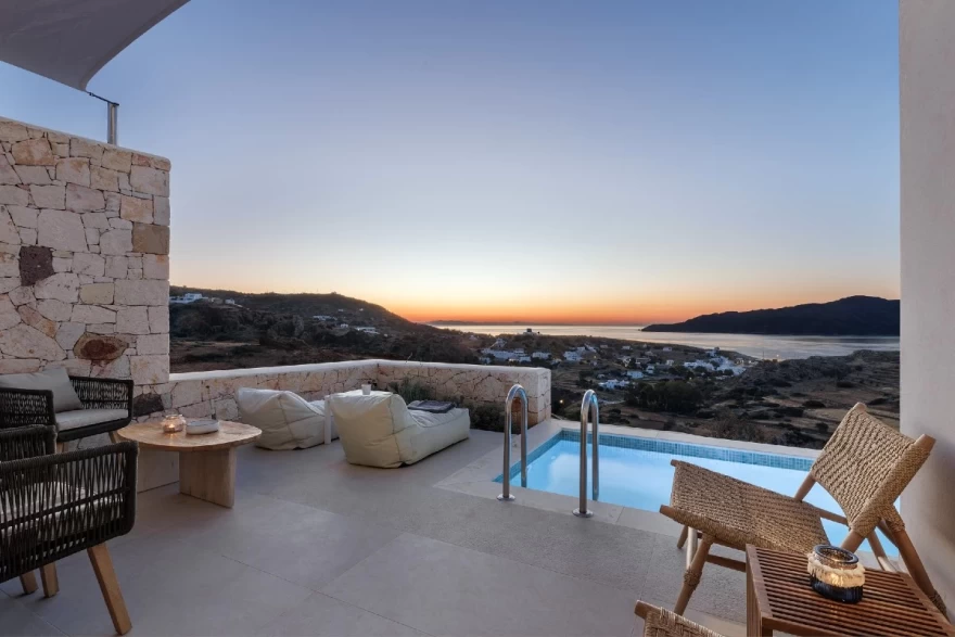 Anemolethe Suites Hotel σουίτα